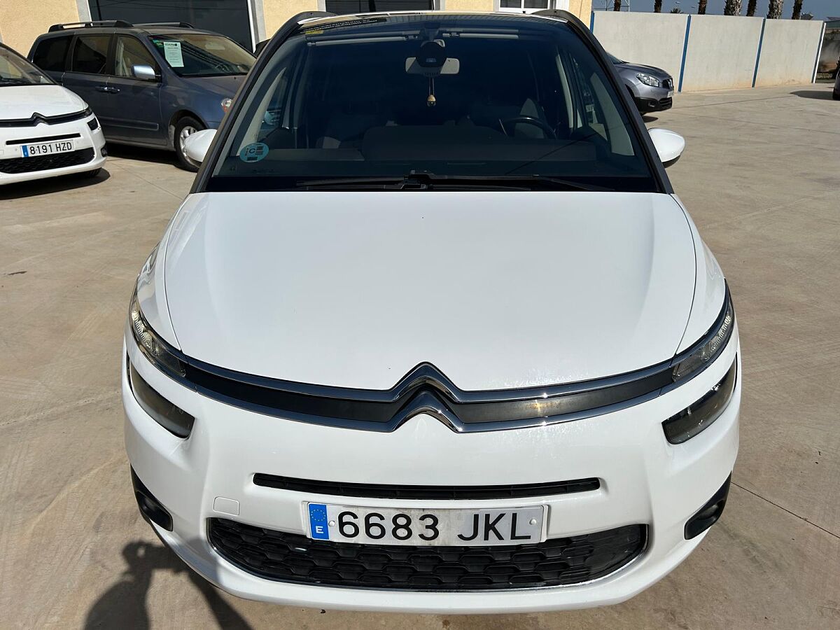 CITROEN C4 GRAND PICASSO FEEL 1.6 HDI AUTO SPANISH LHD IN SPAIN 106K 7 SEAT 2015